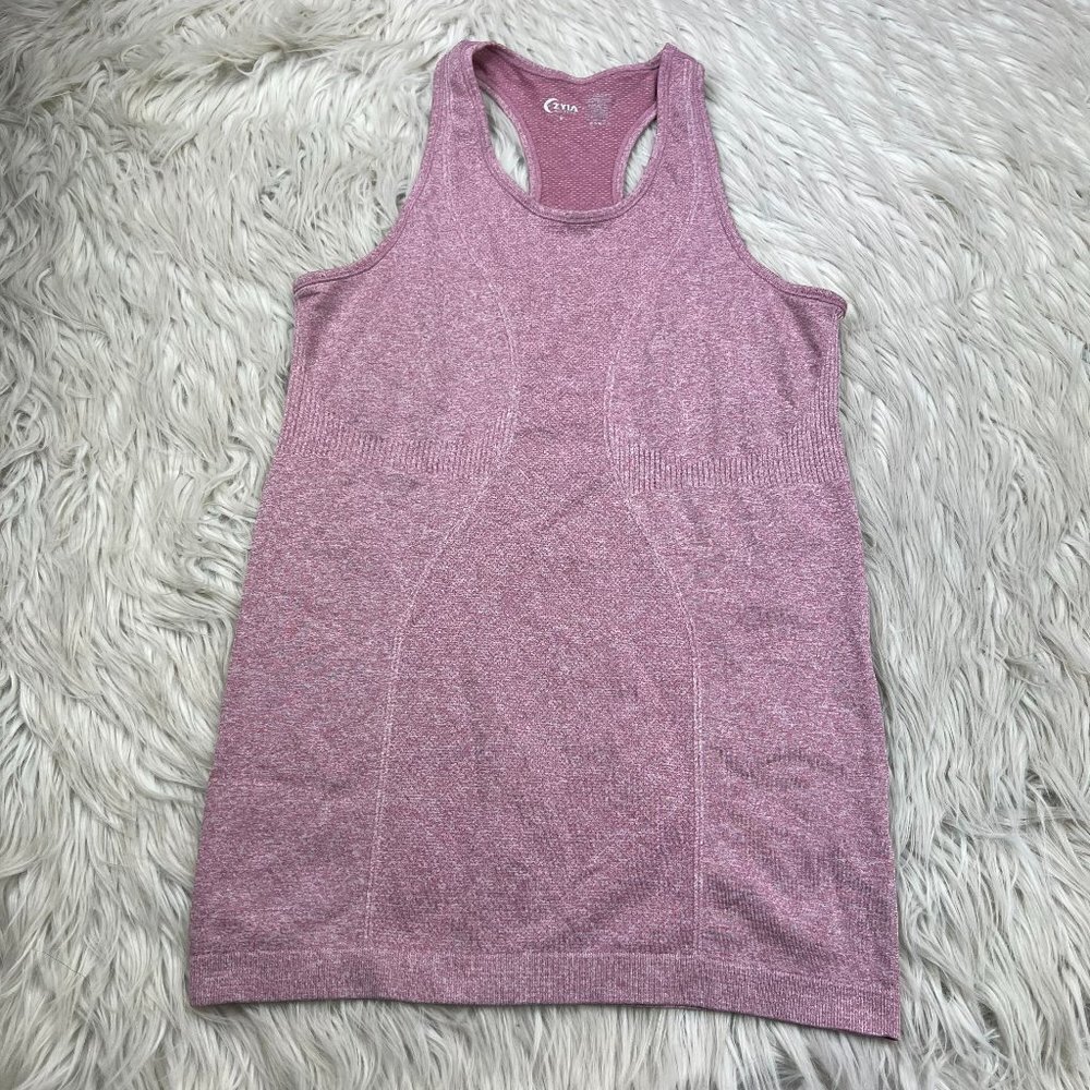 Zyia Active Women's Pink‎ Seamless Racerback Athletic Tank